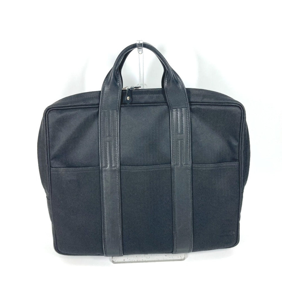 Hermes Business bag Nylon black Acapulco Odinatur