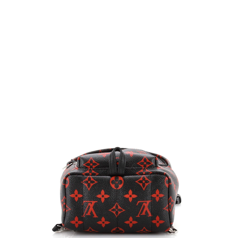 Louis Vuitton Palm Springs Backpack Limited Edition Monogram Infrarouge Mini
