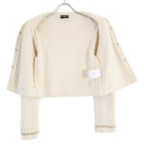 Chanel P75724K10893 Cashmere Knit Jacket Top