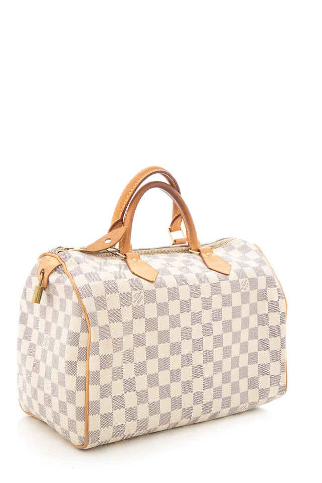 Louis Vuitton 2008 White Damier HandBag