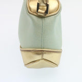 Gucci Pouch Green Gold 27882