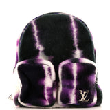 Louis Vuitton Multipocket Backpack Tie Dye Shearling