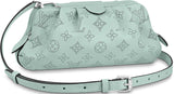 Louis Vuitton MAHINA SCALA MINI POUCH IN VERT LAGON