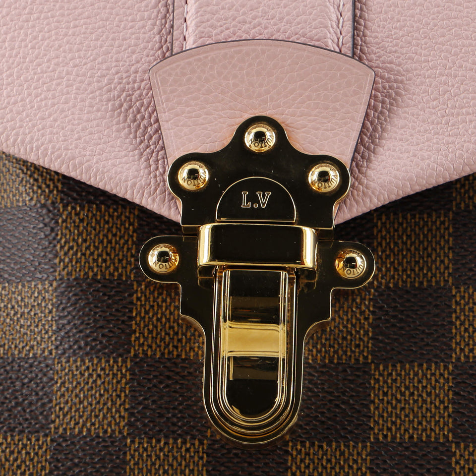 Louis Vuitton Clapton Backpack Damier and Leather