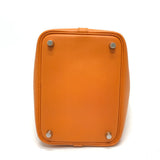 Hermes Handbag Epsom Orange Picotan Lock PM Tresage