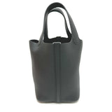 Hermes Handbag Taurillon Clemence black Picotan Lock PM Women