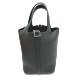 Hermes Handbag Taurillon Clemence black Picotan Lock PM Women