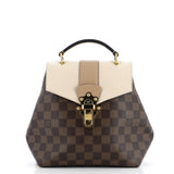 Louis Vuitton Clapton Backpack Damier and Leather