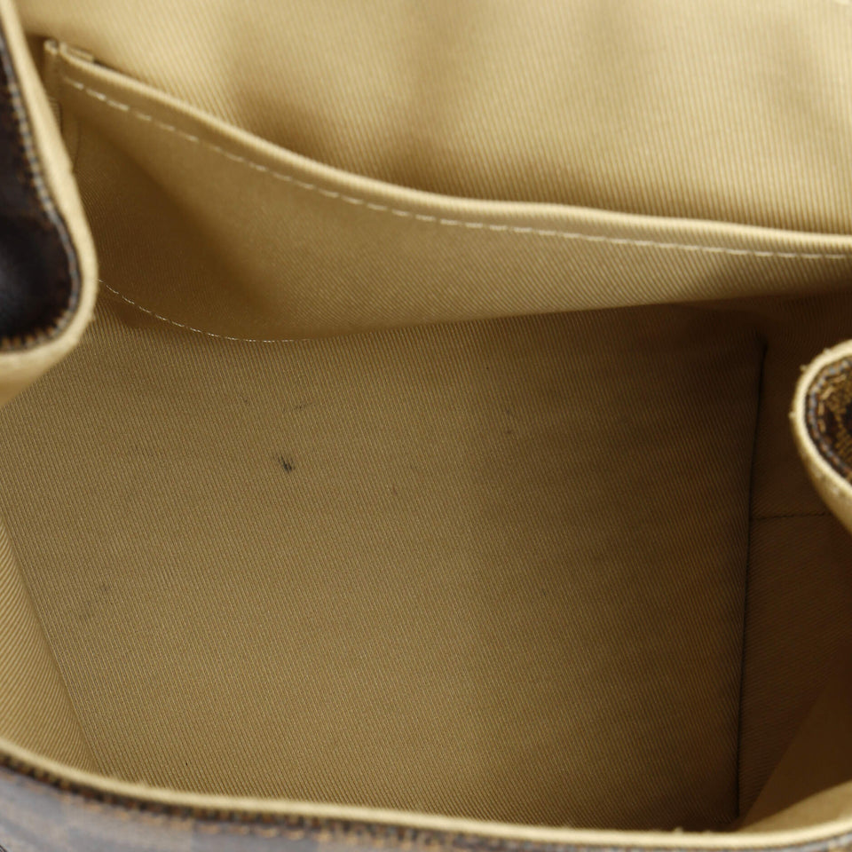 Louis Vuitton Clapton Backpack Damier and Leather
