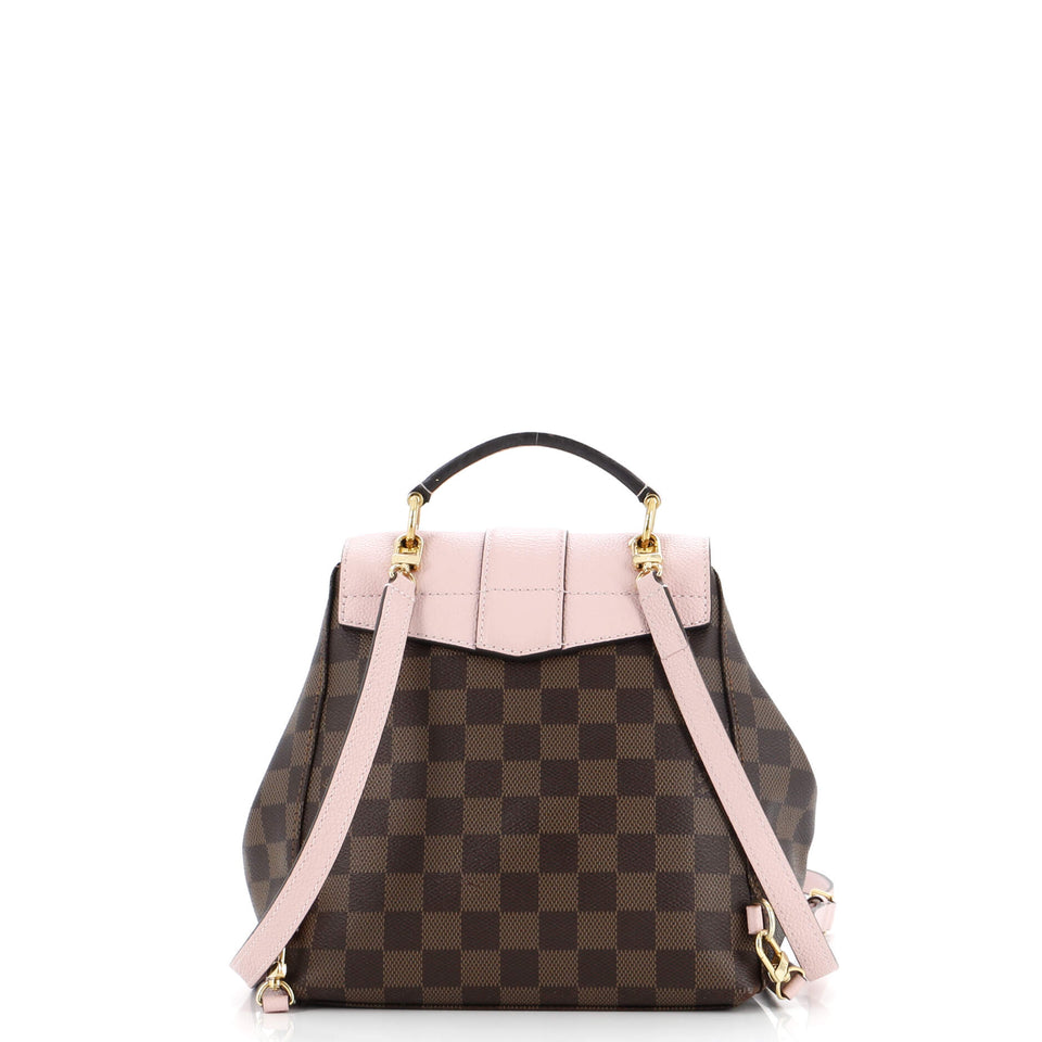 Louis Vuitton Clapton Backpack Damier and Leather