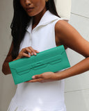*FIRE PRICE* Hermes Birkin Cut Shadow Bag In Vert Vertigo Swift Leather