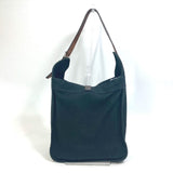 Hermes Tote Bag Canvas, Leather black Shoulder Maruwari PM Women