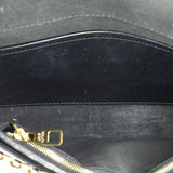 Louis Vuitton Chain Louise Clutch Studded Leather MM