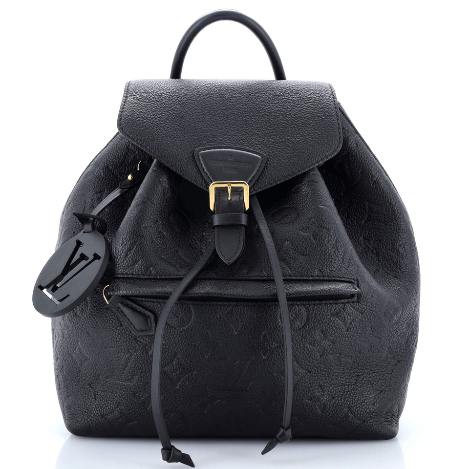 Louis Vuitton Montsouris NM Backpack Monogram Empreinte Leather PM