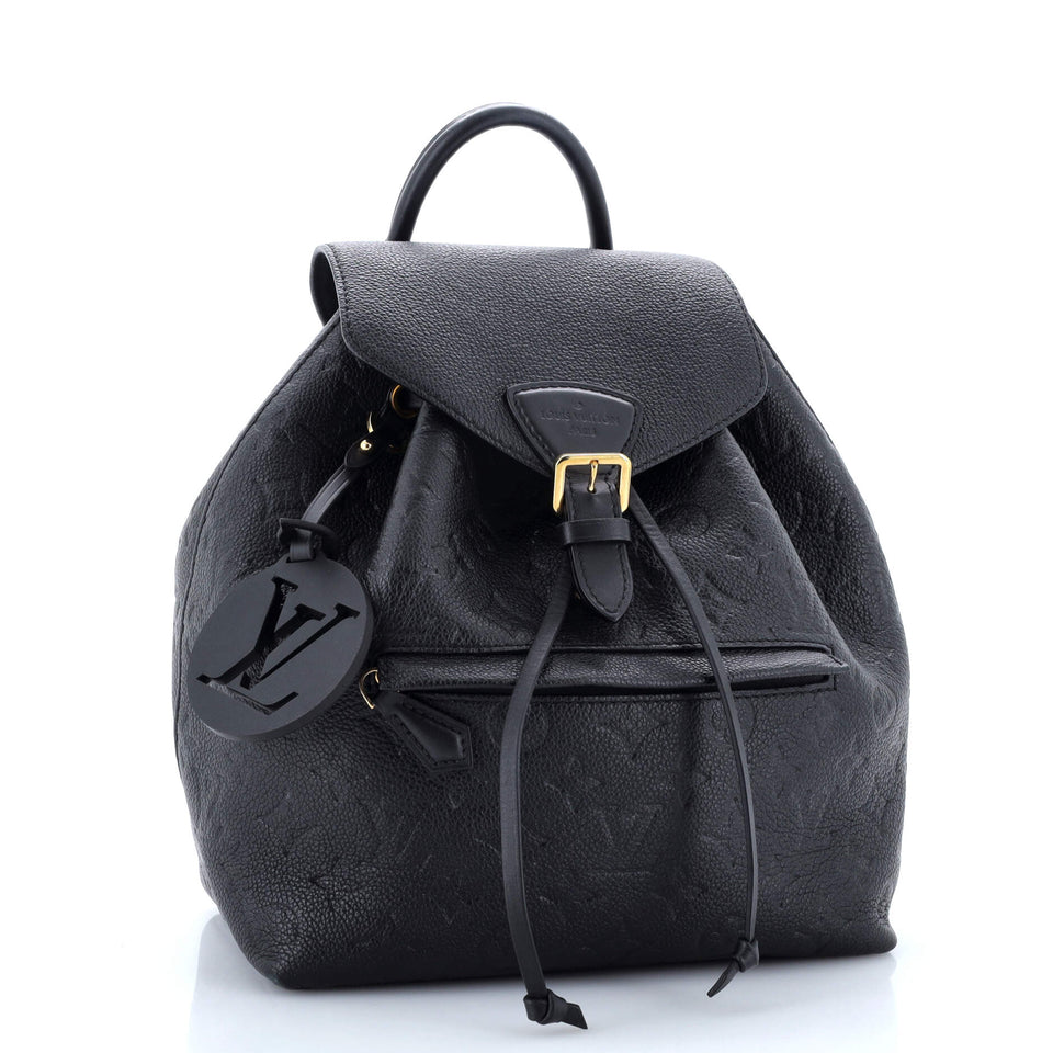 Louis Vuitton Montsouris NM Backpack Monogram Empreinte Leather PM