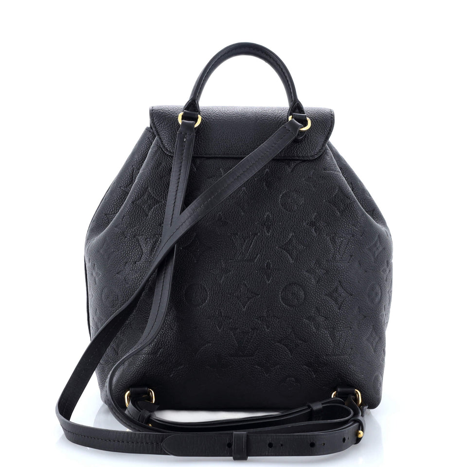 Louis Vuitton Montsouris NM Backpack Monogram Empreinte Leather PM