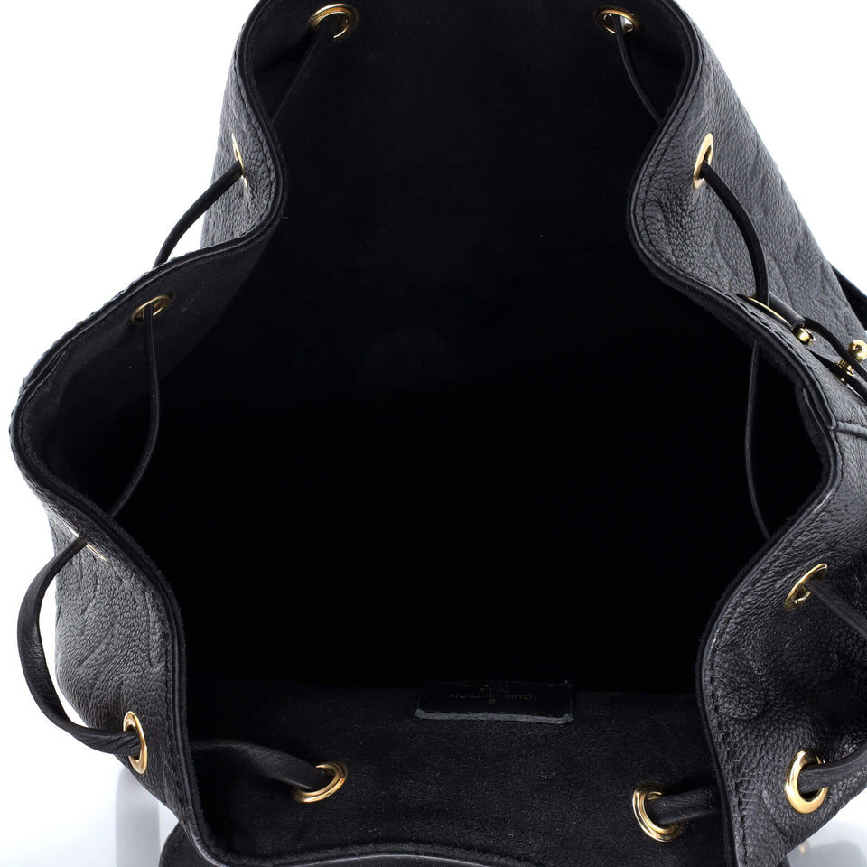 Louis Vuitton Montsouris NM Backpack Monogram Empreinte Leather PM