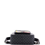 Louis Vuitton Josh Backpack Alps Patches Damier Graphite