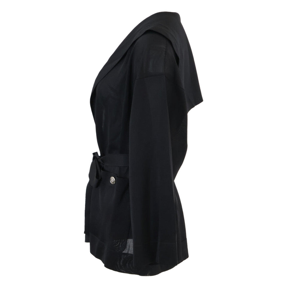 Chanel P78431K11309 100% Silk Sailor Collar Jacket
