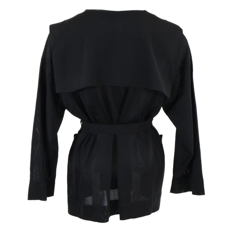 Chanel P78431K11309 100% Silk Sailor Collar Jacket
