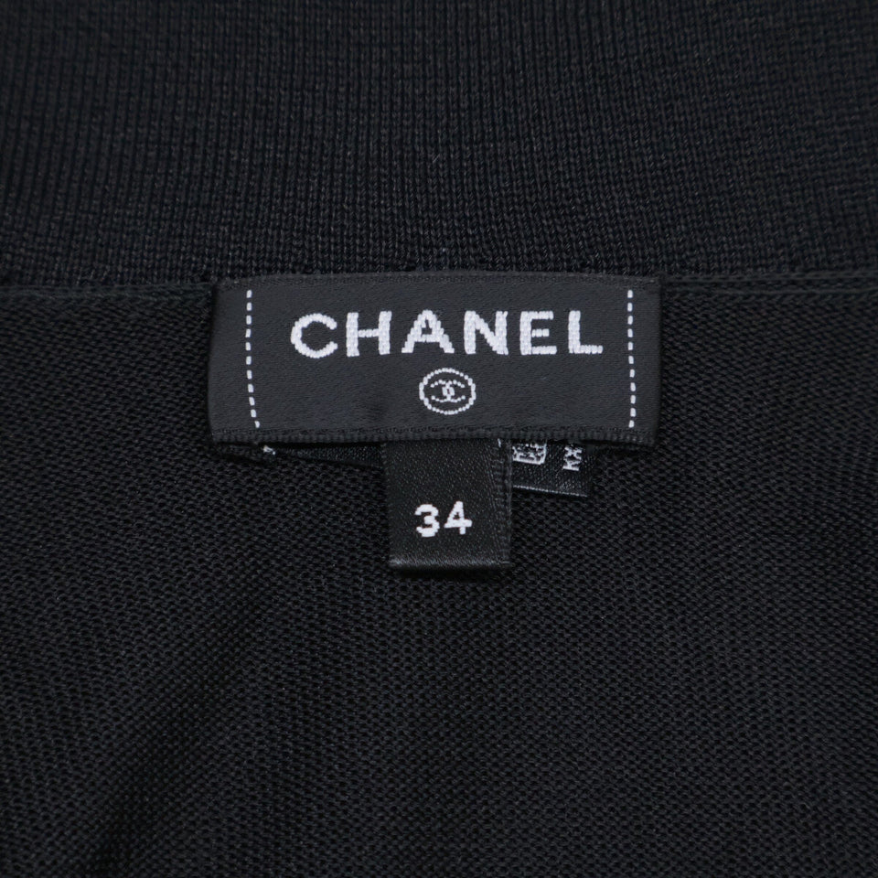 Chanel P78431K11309 100% Silk Sailor Collar Jacket
