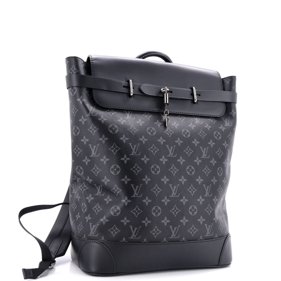 Louis Vuitton Steamer Backpack Monogram Eclipse Canvas