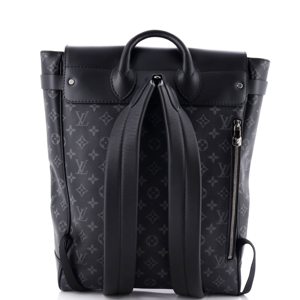 Louis Vuitton Steamer Backpack Monogram Eclipse Canvas