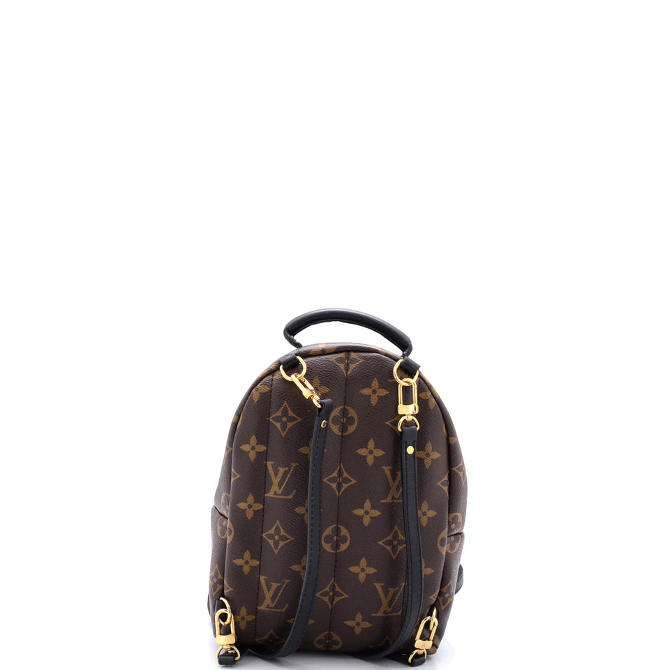 Louis Vuitton Palm Springs Backpack Limited Edition World Tour Monogram Canvas Mini