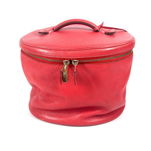 Hermes Handbag leather Red Inter City Women