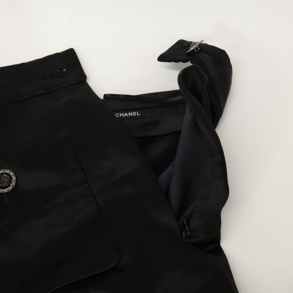 Chanel P72423V64121 Silk Blend Pants