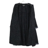 Chanel 22AW P73170V64561 Bijou Button Rayon Long Coat