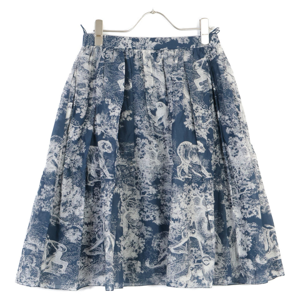 Christian Dior Toile de Jouy Cotton Skirt