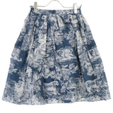 Christian Dior Toile de Jouy Cotton Skirt