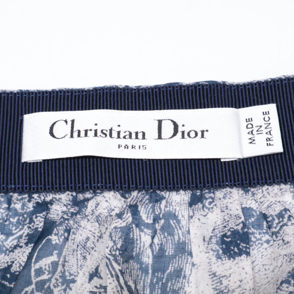 Christian Dior Toile de Jouy Cotton Skirt