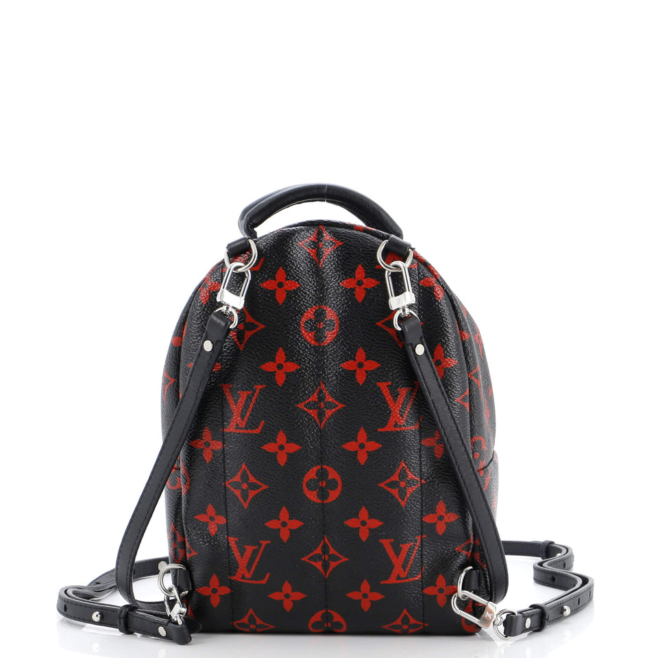 Louis Vuitton Palm Springs Backpack Limited Edition Monogram Infrarouge Mini