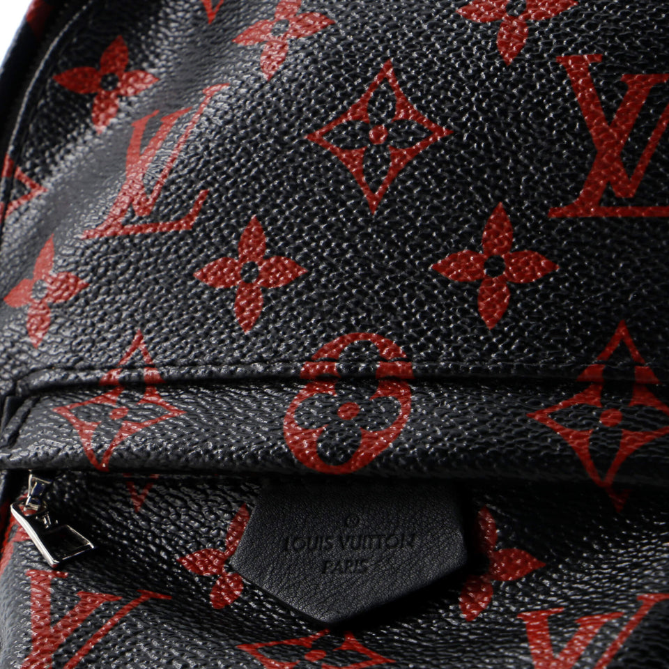Louis Vuitton Palm Springs Backpack Limited Edition Monogram Infrarouge Mini