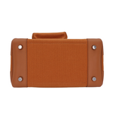 Hermes25cm Birkin Cargo Gold Toile/ Swift Leather Palladium Hardware