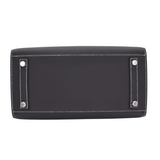 Hermes25cm Birkin Sellier HSS Black Epsom leather Brushed Palladium Hardware