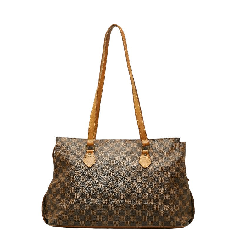 Louis Vuitton Louis Vuitton Damière Toast Bag PVC/Leather Brown
