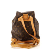 Louis Vuitton Vintage Montsouris Backpack Monogram Canvas MM