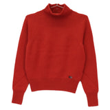 Chanel Cashmere High Neck Knit Top
