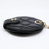 Chanel Matelasse Lambskin Name Tag Charm