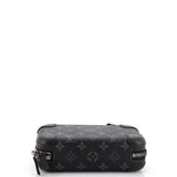 Louis Vuitton Horizon Clutch Monogram Eclipse Canvas
