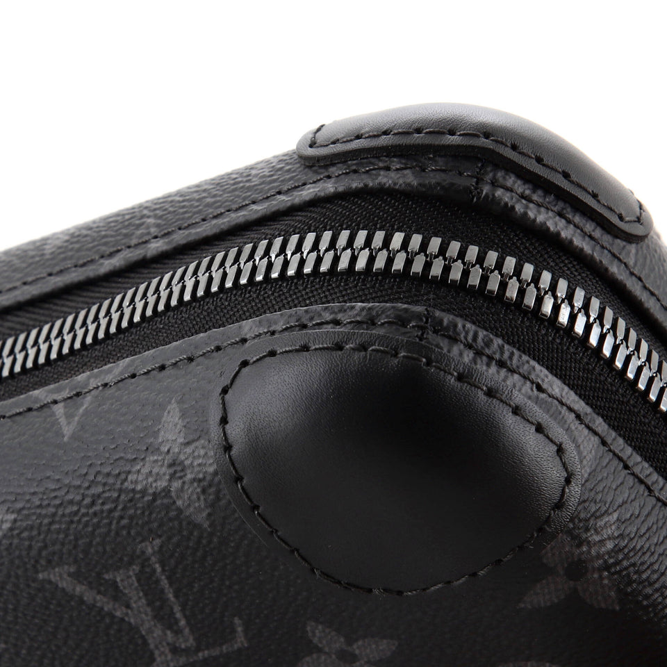 Louis Vuitton Horizon Clutch Monogram Eclipse Canvas