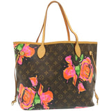 Louis Vuitton Monogram Rose Neverfull MM Tote Bag LV 29172A