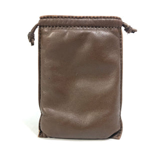 Hermes Pouch Anyo Miro Brown Pochette Pillow PM Women