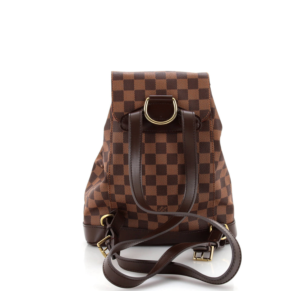 Louis Vuitton Vintage Montsouris Backpack Damier MM
