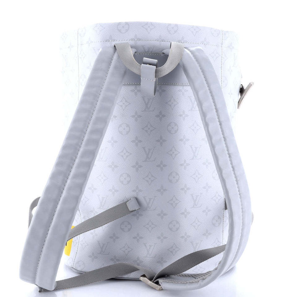 Louis Vuitton Chalk Backpack Limited Edition Logo Story Monogram Canvas