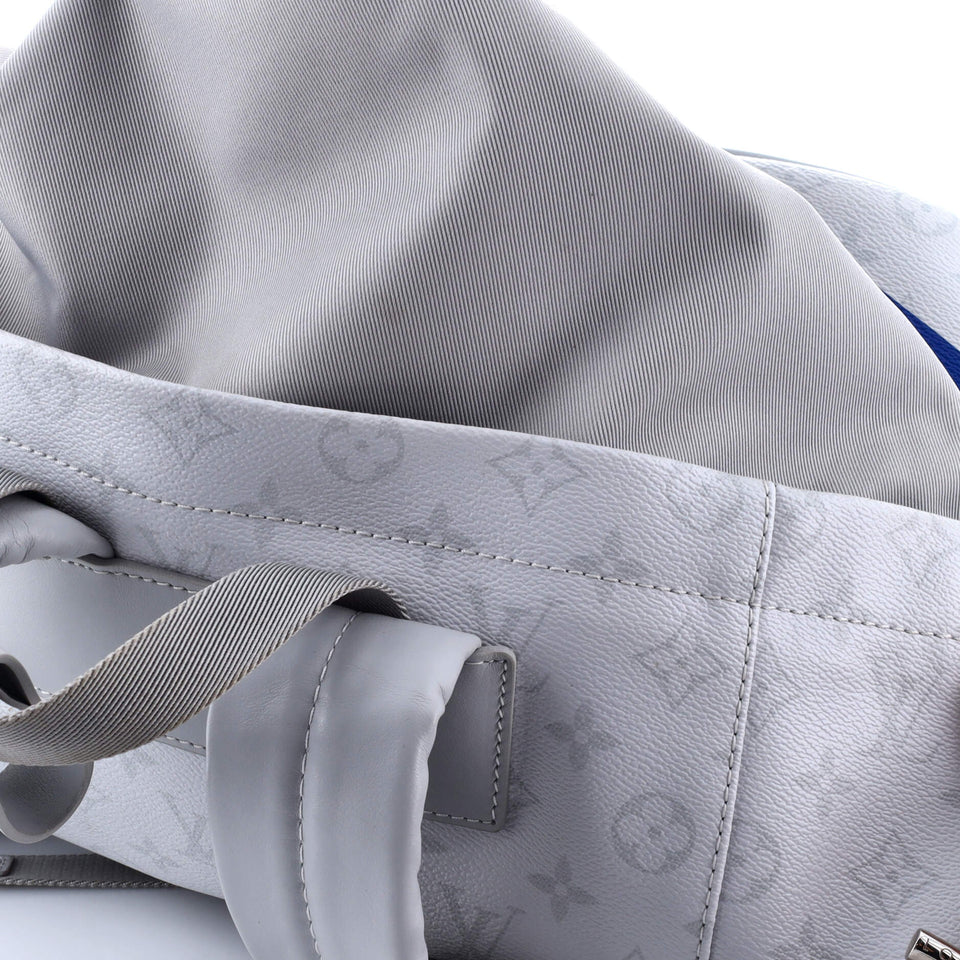 Louis Vuitton Chalk Backpack Limited Edition Logo Story Monogram Canvas