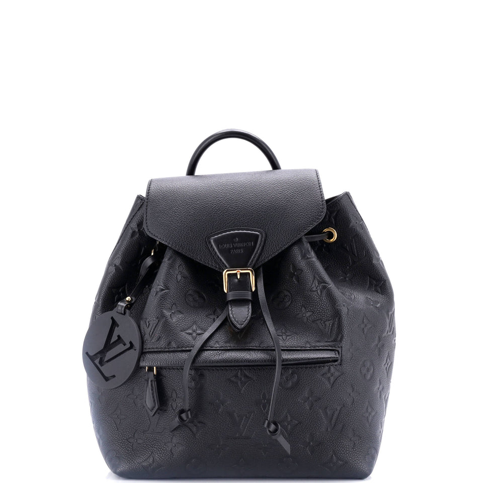 Louis Vuitton Montsouris NM Backpack Monogram Empreinte Leather PM
